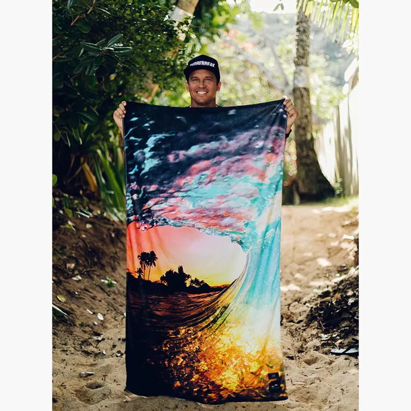 Slowtide Towel Rainbow Shave Ice-2